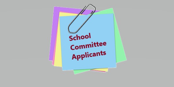 School Committee Applicants
